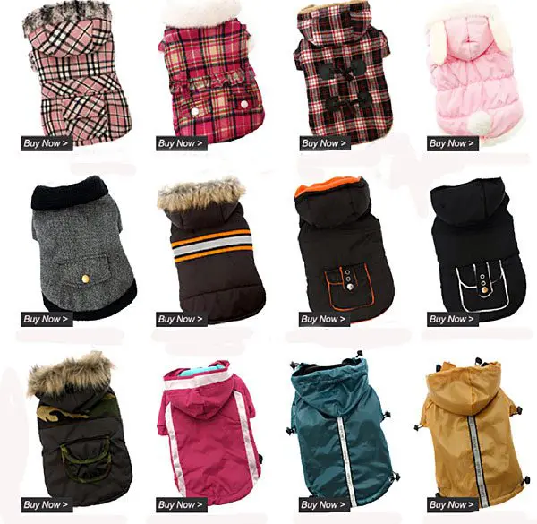 new dogjackets
